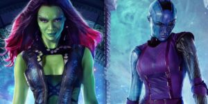 Gamora and Nebula